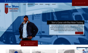 Bluewatertrucking.net thumbnail