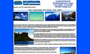 Bluewateryachtinsurance.com thumbnail