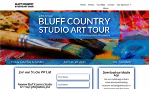 Bluffcountrystudioarttour.org thumbnail