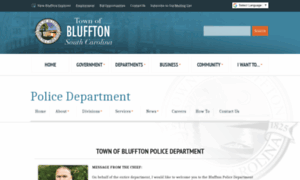 Blufftonpolice.sc.gov thumbnail