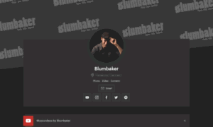 Blumbaker.de thumbnail