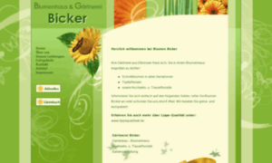Blumen-bicker.de thumbnail