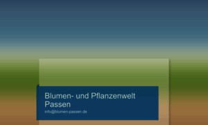 Blumen-passen.de thumbnail