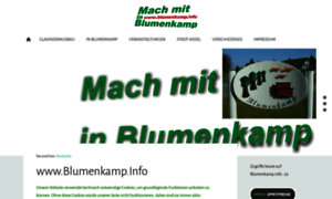 Blumenkamp.info thumbnail