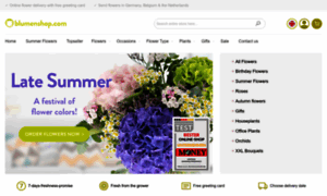 Blumenshop.com thumbnail