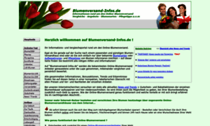 Blumenversand-infos.de thumbnail