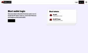 Blurtwallet.com thumbnail
