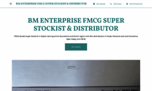 Bm-enterprise-fmcg-goods-wholesaler.business.site thumbnail