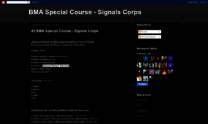 Bmaspecialcourse-signalscorps.blogspot.com thumbnail