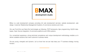 Bmax-development.com thumbnail