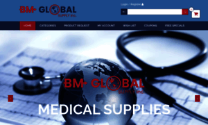 Bmglobalsupply.com thumbnail