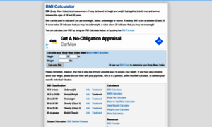 Bmi-calculator.net thumbnail