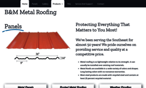 Bmmetalroofing.com thumbnail