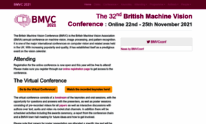 Bmvc2021-virtualconference.com thumbnail