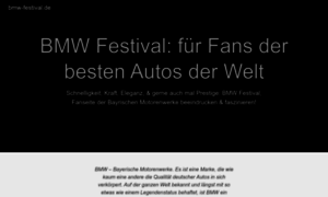 Bmw-festival.de thumbnail