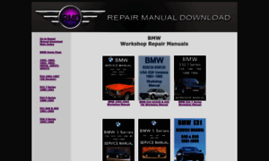 Bmwrepairmanuals.com thumbnail