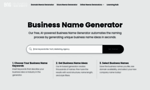 Bngenst.businessnamegenerator.com thumbnail