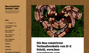 Boa-constrictor.com thumbnail