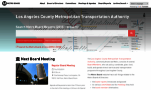 Boardagendas.metro.net thumbnail