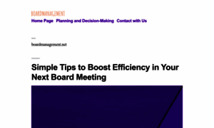 Boardmanagement.net thumbnail