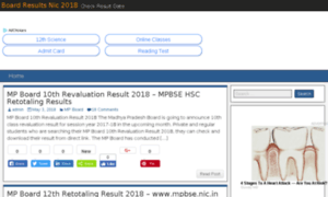 Boardresultsnic2018.in thumbnail