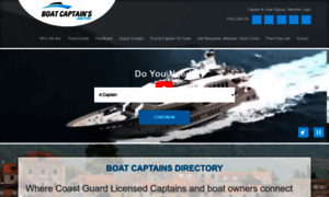 Boatcaptainsdirectory.com thumbnail