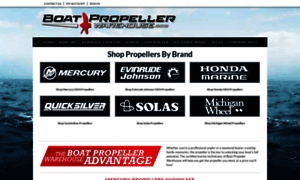 Boatpropellerwarehouse.com thumbnail