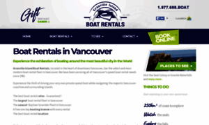 Boatrentalsvancouver.com thumbnail