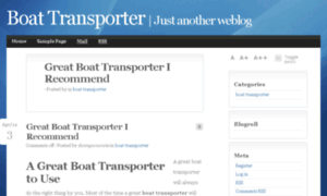 Boattransporter.noahblog.com thumbnail