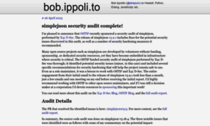 Bob.ippoli.to thumbnail