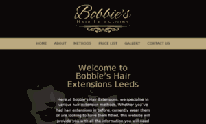 Bobbieshairextensions.co.uk thumbnail