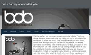 Bobelectricbicycle.com thumbnail