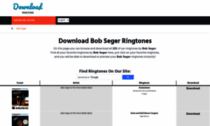 Bobseger.download-ringtone.com thumbnail