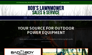 Bobslawnmowerservice.com thumbnail