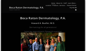 Bocaratonderm.com thumbnail