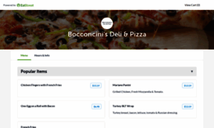 Bocconcinisdeliandpizza.com thumbnail