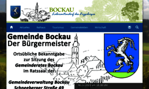 Bockau.de thumbnail