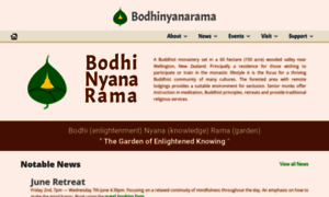 Bodhinyanarama.net.nz thumbnail