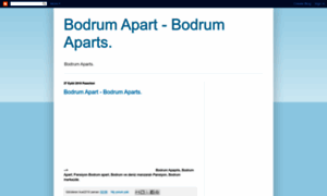 Bodrumaparts.blogspot.com thumbnail