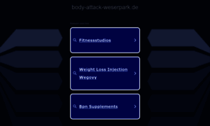 Body-attack-weserpark.de thumbnail