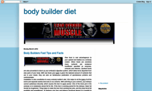 Body-builderdiet.blogspot.com thumbnail