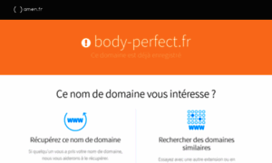 Body-perfect.fr thumbnail