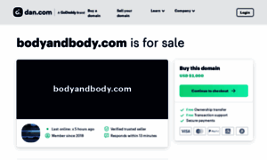 Bodyandbody.com thumbnail