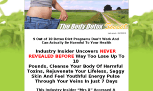 Bodydetoxsecret.com thumbnail