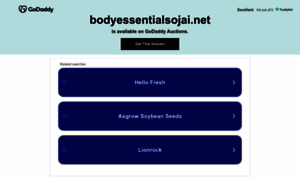 Bodyessentialsojai.net thumbnail