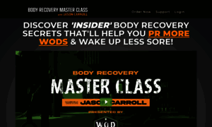 Bodyrecoverymasterclass.com thumbnail