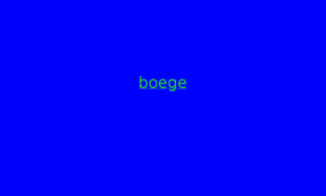 Boege.at thumbnail