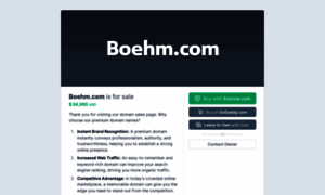 Boehm.com thumbnail