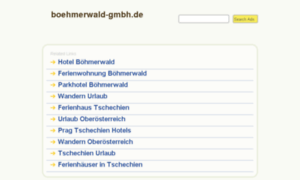 Boehmerwald-gmbh.de thumbnail