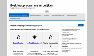 Boekhoudprogramma-vergelijken.com thumbnail